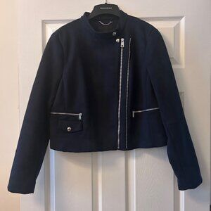 Vegan suede BR Moto Jacket